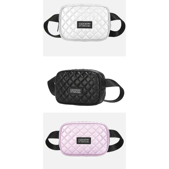 Victoria's Secret PINK Quilted Waist Bag Fanny Pack - Picture 2 of 3